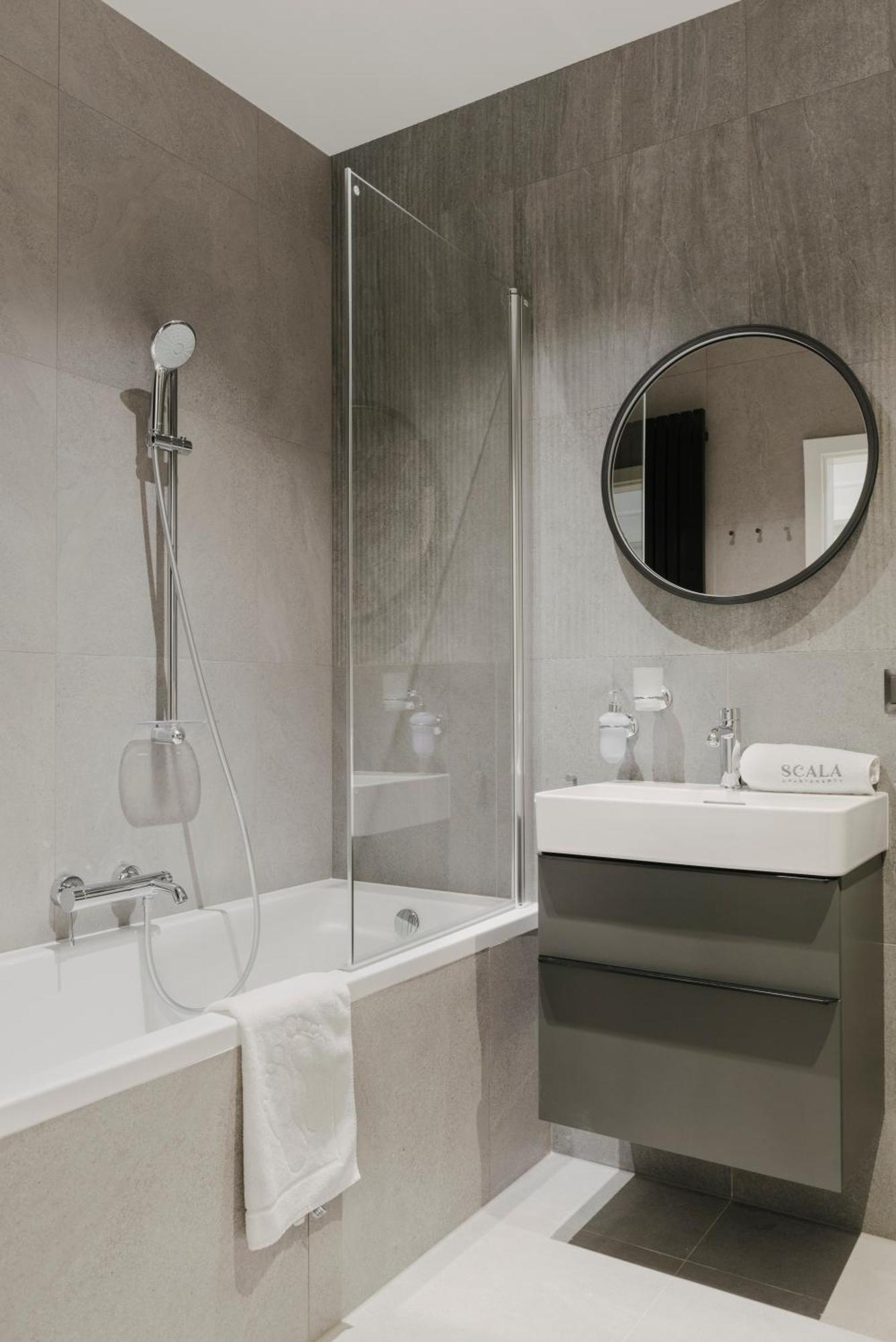 Scala 60D City Center Apartments With Parking By Lion Apartments Gdansk Bagian luar foto