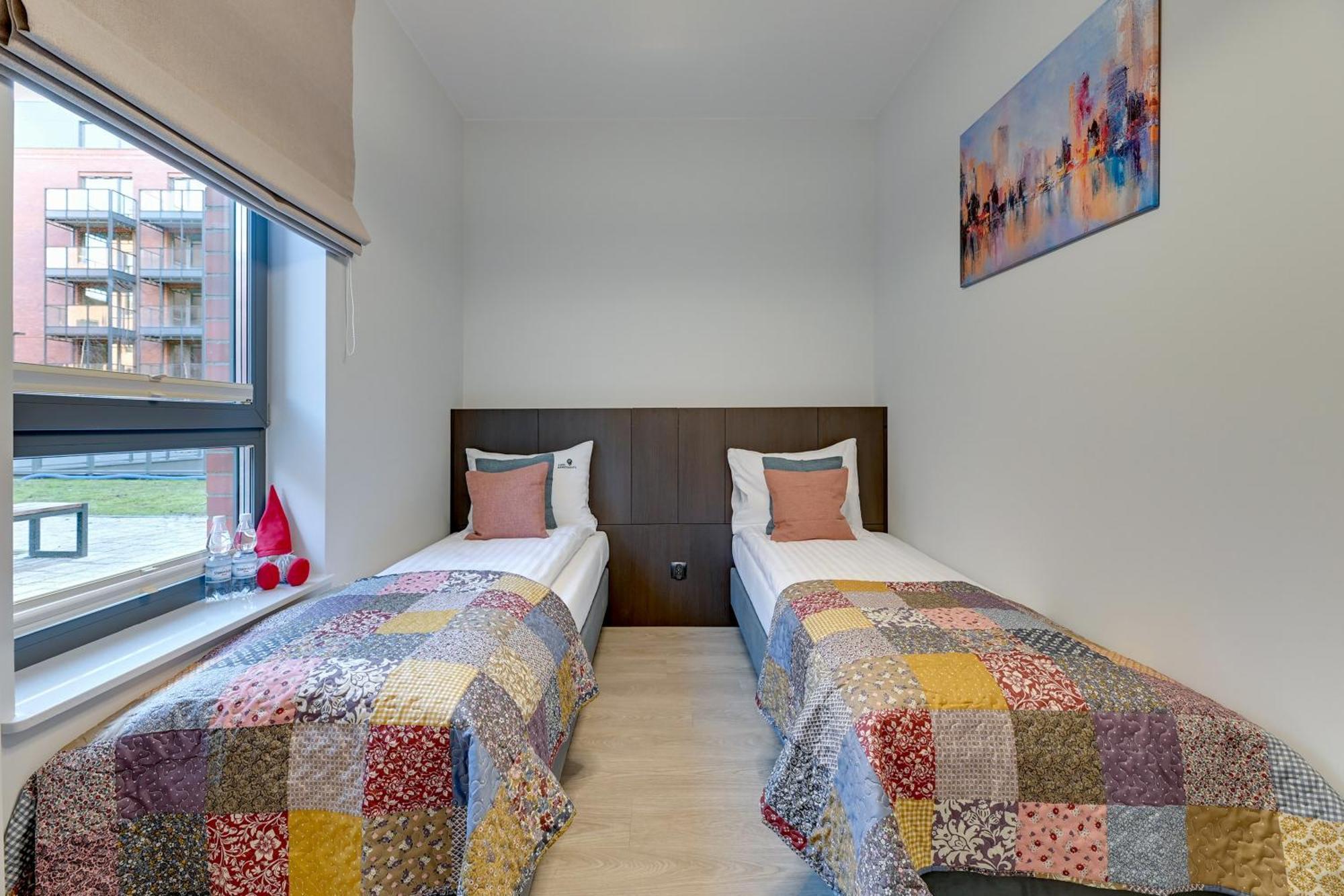 Scala 60D City Center Apartments With Parking By Lion Apartments Gdansk Bagian luar foto