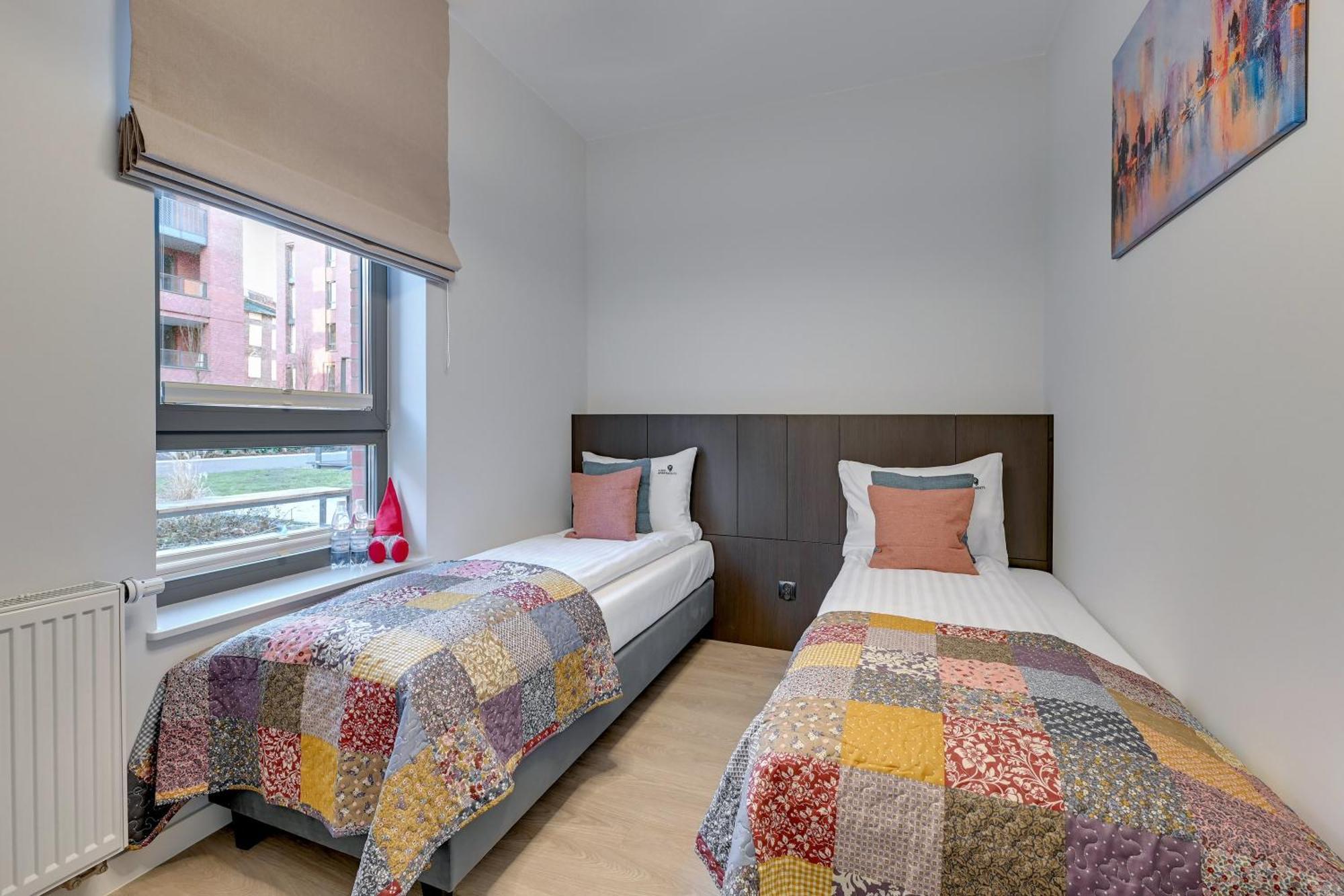 Scala 60D City Center Apartments With Parking By Lion Apartments Gdansk Bagian luar foto