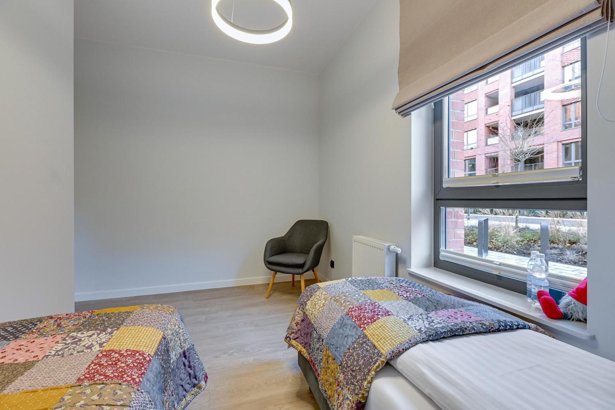 Scala 60D City Center Apartments With Parking By Lion Apartments Gdansk Bagian luar foto