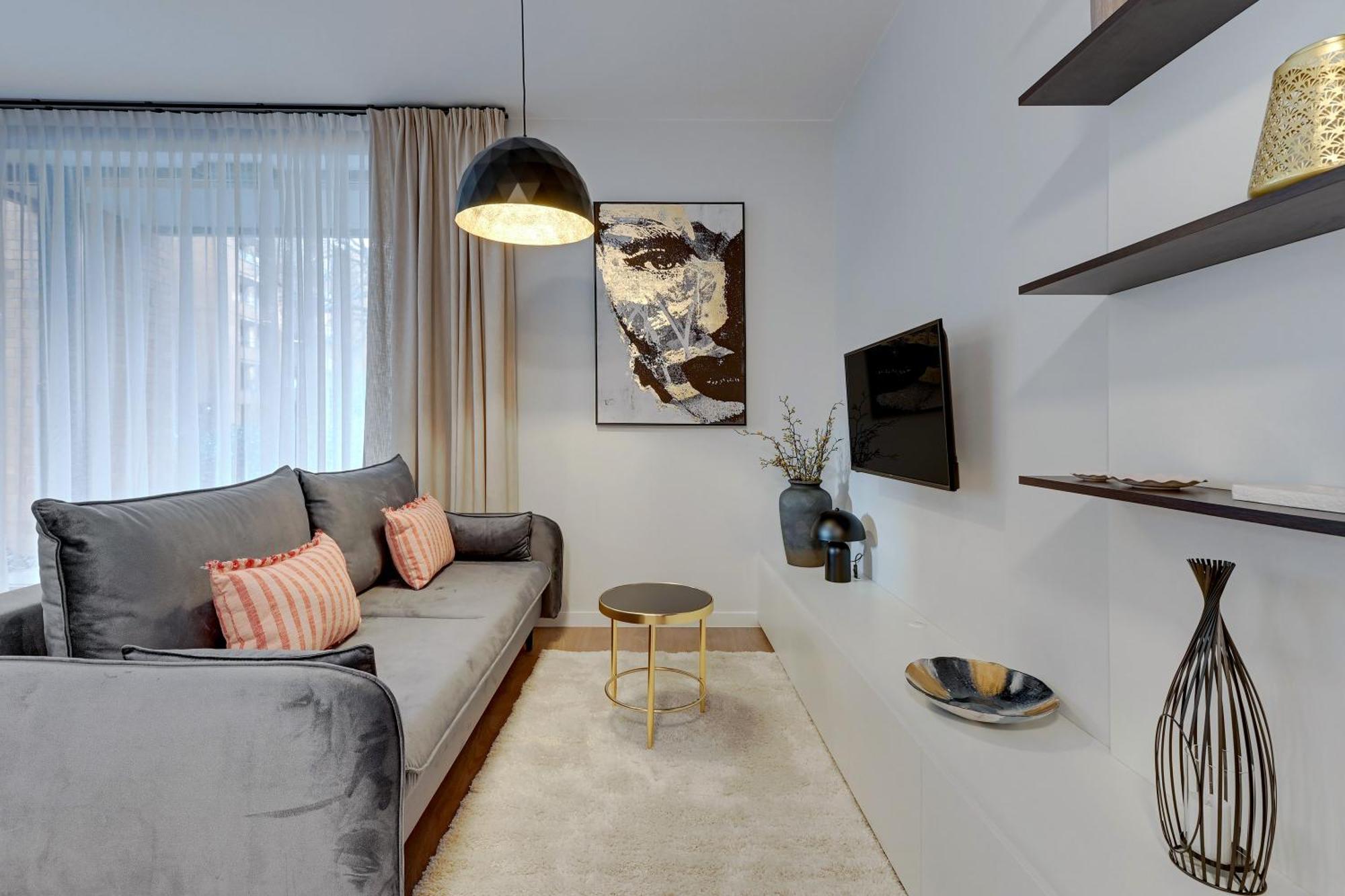 Scala 60D City Center Apartments With Parking By Lion Apartments Gdansk Bagian luar foto