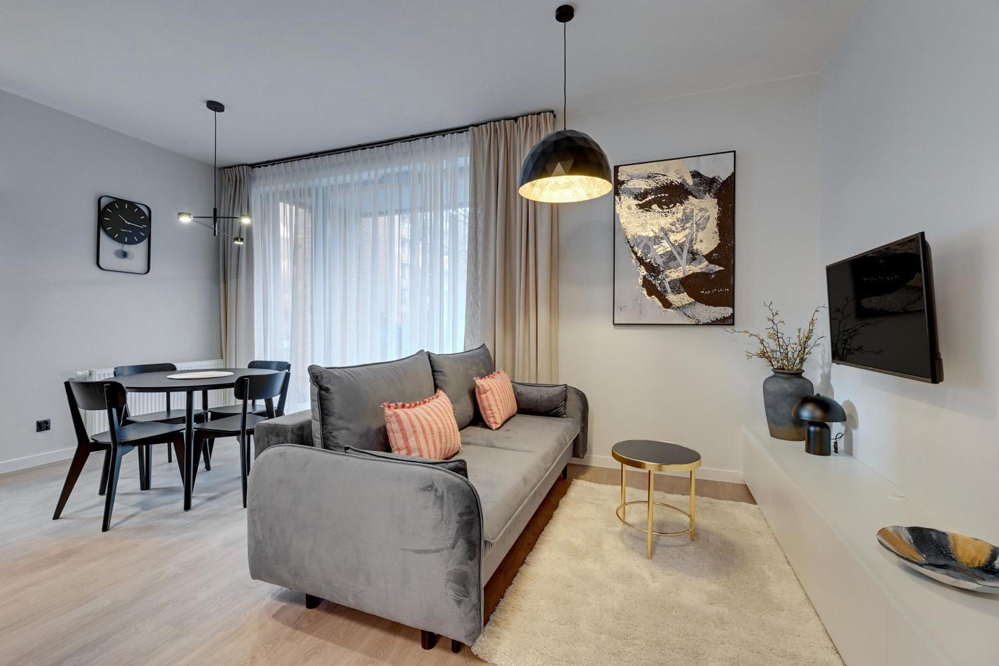Scala 60D City Center Apartments With Parking By Lion Apartments Gdansk Bagian luar foto