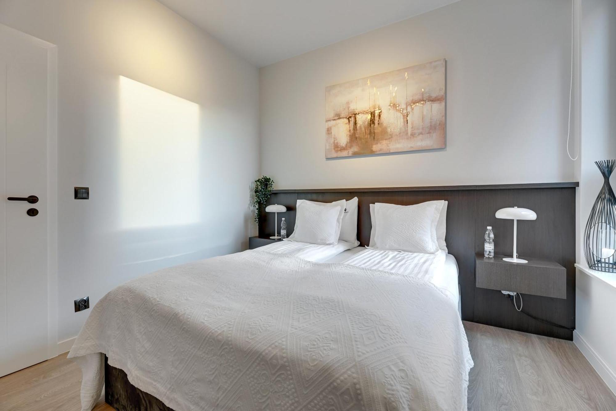 Scala 60D City Center Apartments With Parking By Lion Apartments Gdansk Bagian luar foto