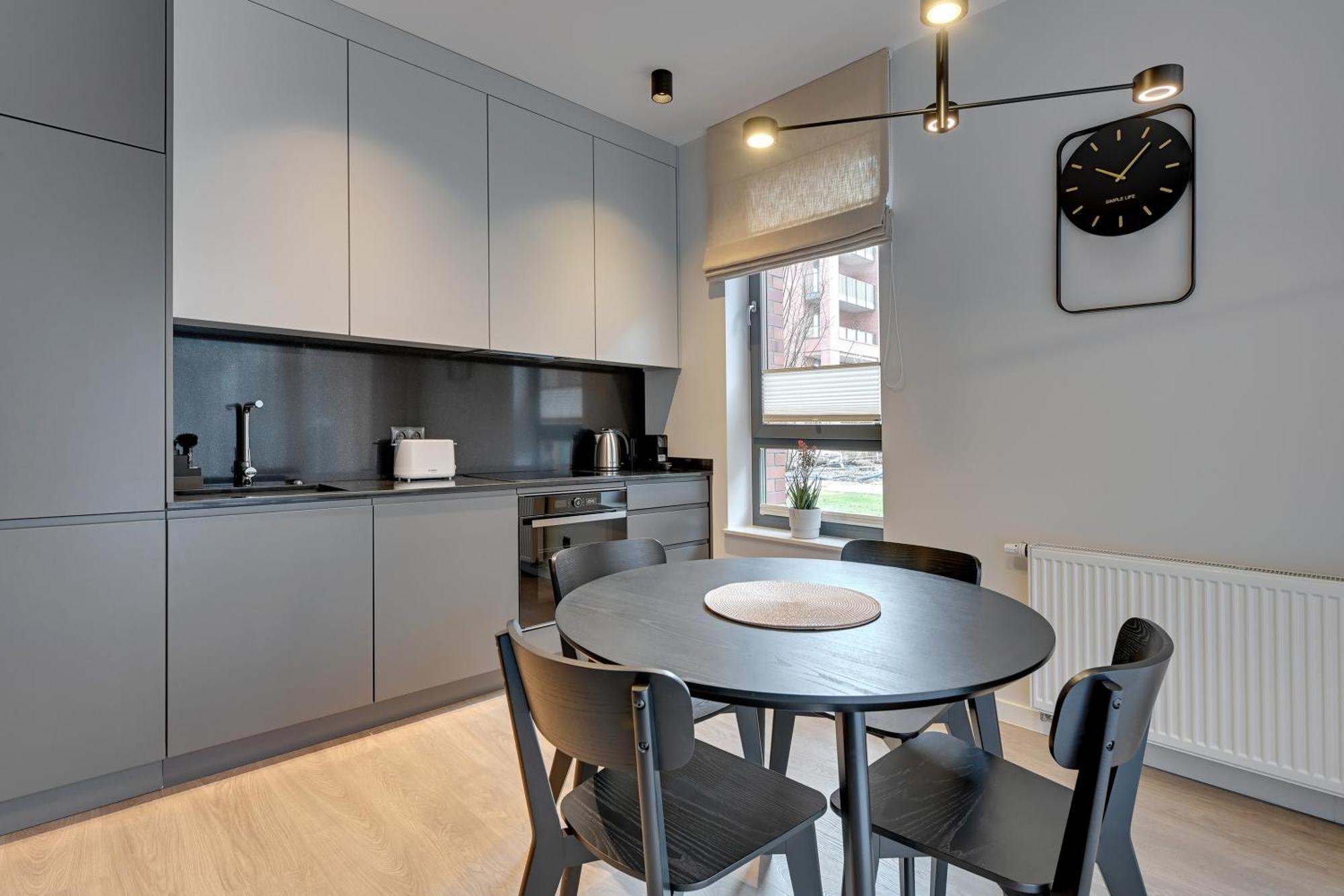 Scala 60D City Center Apartments With Parking By Lion Apartments Gdansk Bagian luar foto