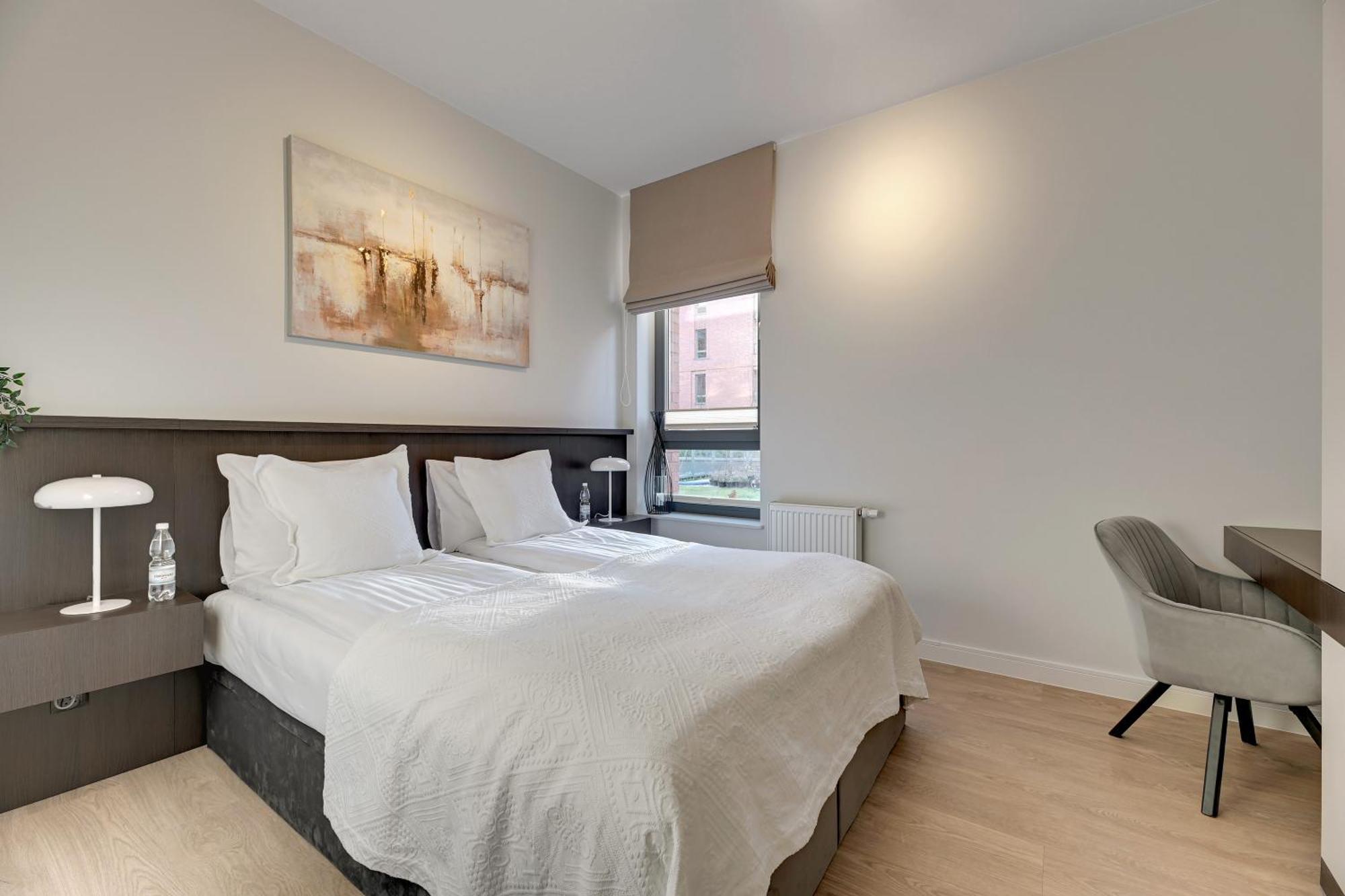 Scala 60D City Center Apartments With Parking By Lion Apartments Gdansk Bagian luar foto