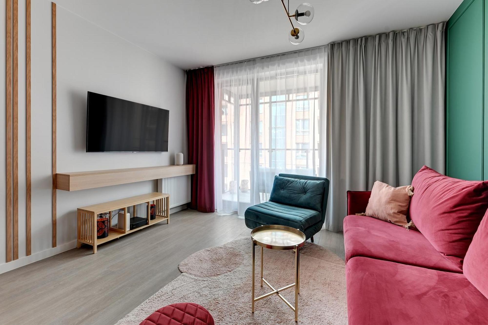 Scala 60D City Center Apartments With Parking By Lion Apartments Gdansk Bagian luar foto