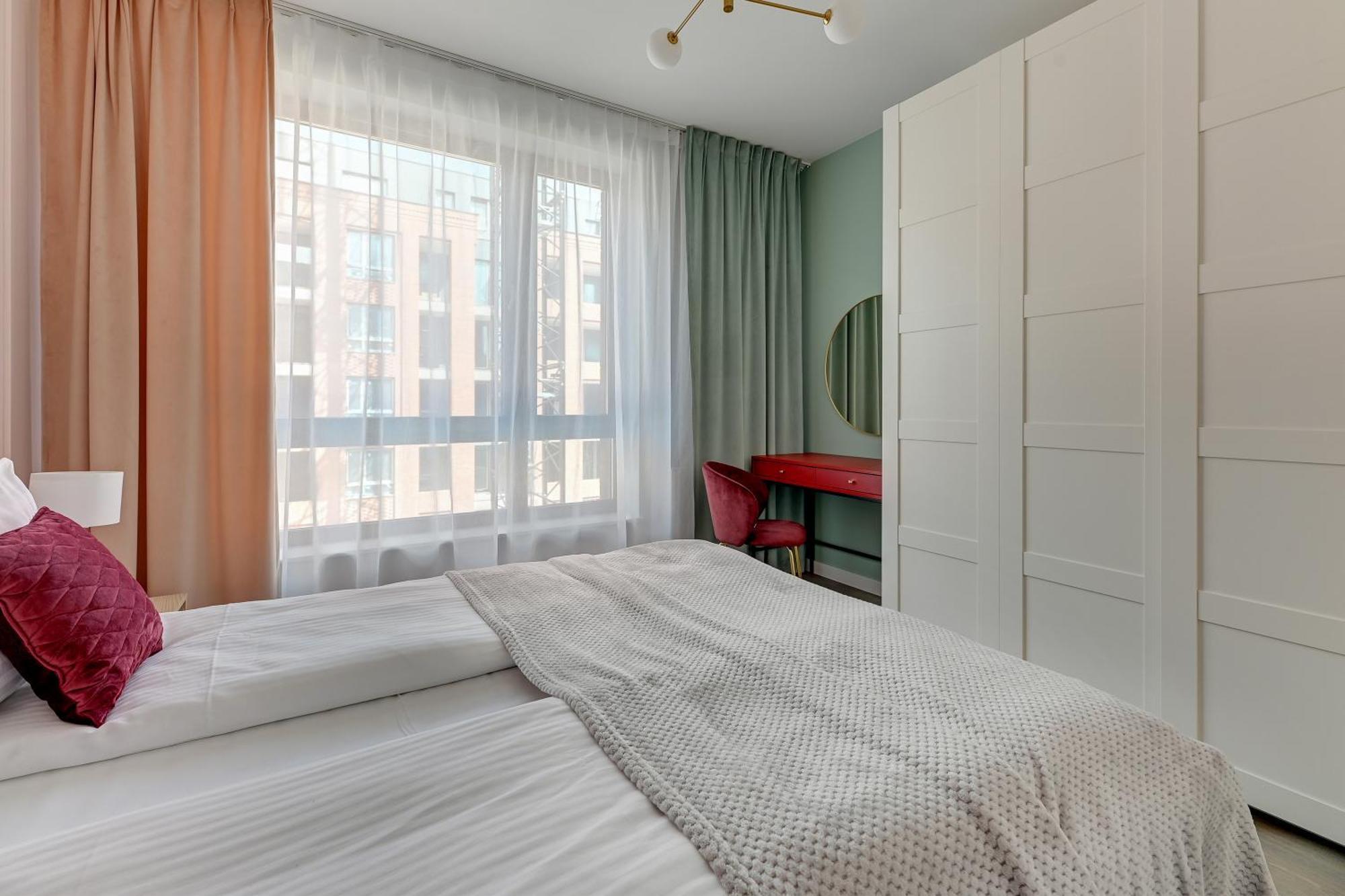 Scala 60D City Center Apartments With Parking By Lion Apartments Gdansk Bagian luar foto